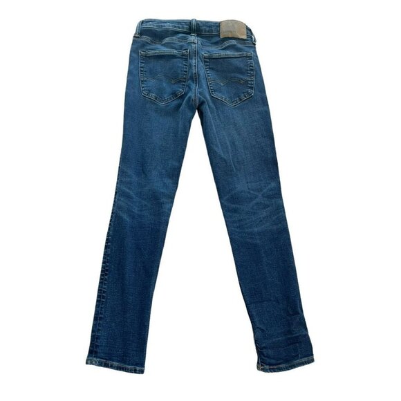 American Eagle Next Level Airflex Skinny Blue Jeans Men's Size 26  X 26.5 - Picture 3 of 10